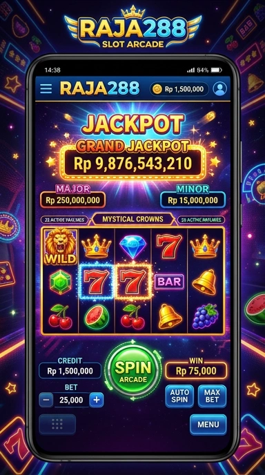 raja288 — cuplikan layar ringkas